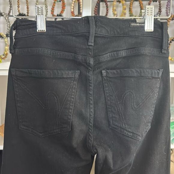COH CITIZENS OF HUMANITY Women's Black Jeans Skinny size 25 avedon skinny - Picture 4 of 9